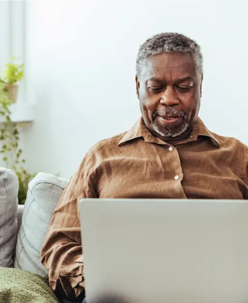 man enjoying cognitive Stimulation therapy